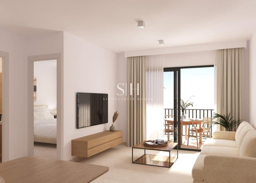 2 sovrum Lägenhet till salu i San Miguel de Salinas med pool - 150 000 € (Ref: 9580130)