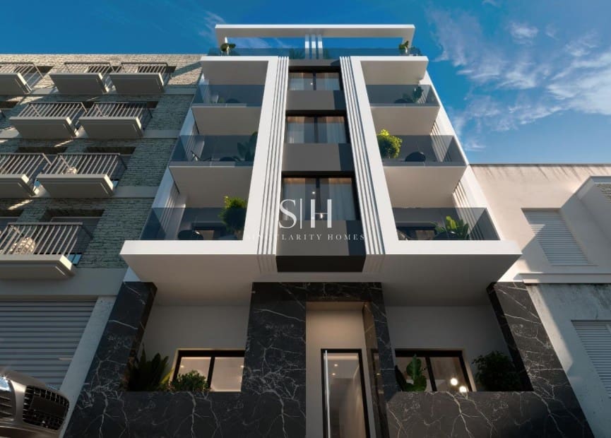 2 Zimmer Apartment zu verkaufen in Torrevieja mit Pool - 290.000 € (Ref: 9633691)