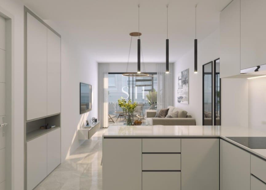 2 Zimmer Apartment zu verkaufen in Torrevieja mit Pool - 290.000 € (Ref: 9633691)