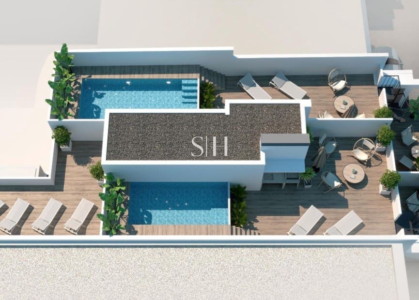 2 Zimmer Apartment zu verkaufen in Torrevieja mit Pool - 290.000 € (Ref: 9633691)