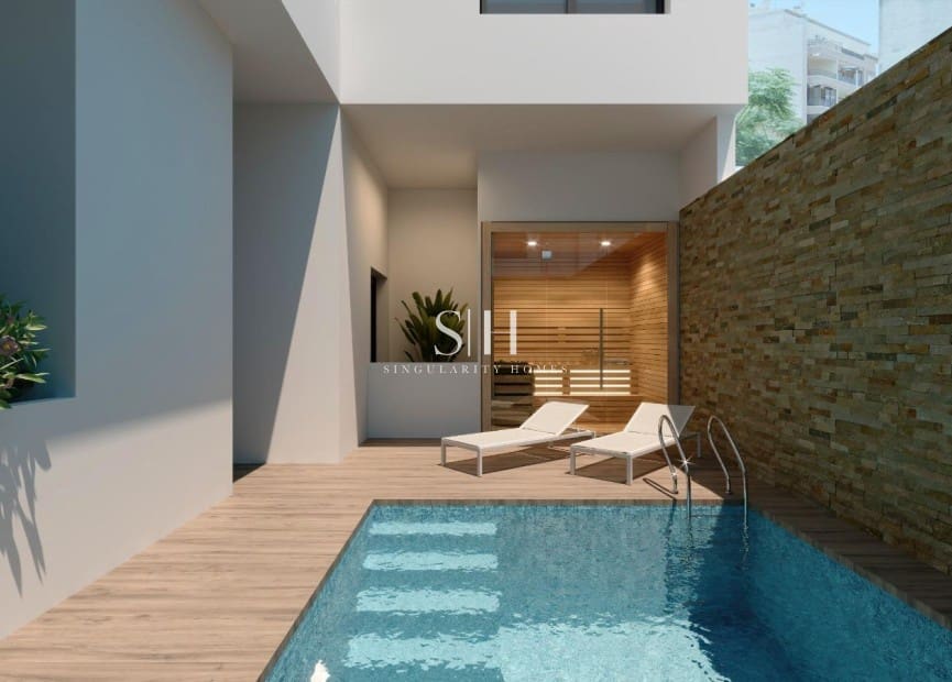 2 Zimmer Apartment zu verkaufen in Torrevieja mit Pool - 290.000 € (Ref: 9633691)