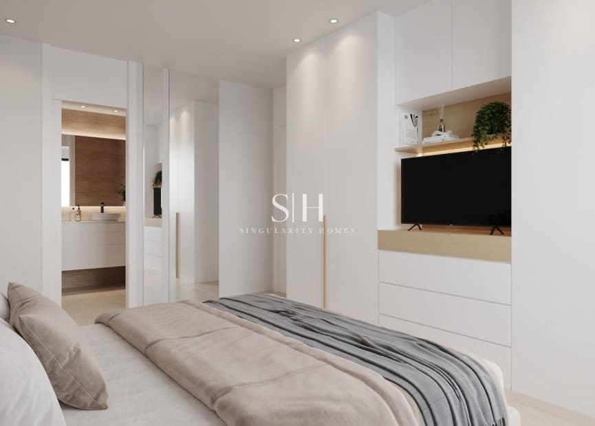 3 soveværelse Lejlighed til salg i San Pedro del Pinatar med swimmingpool - € 322.900 (Ref: 9653122)