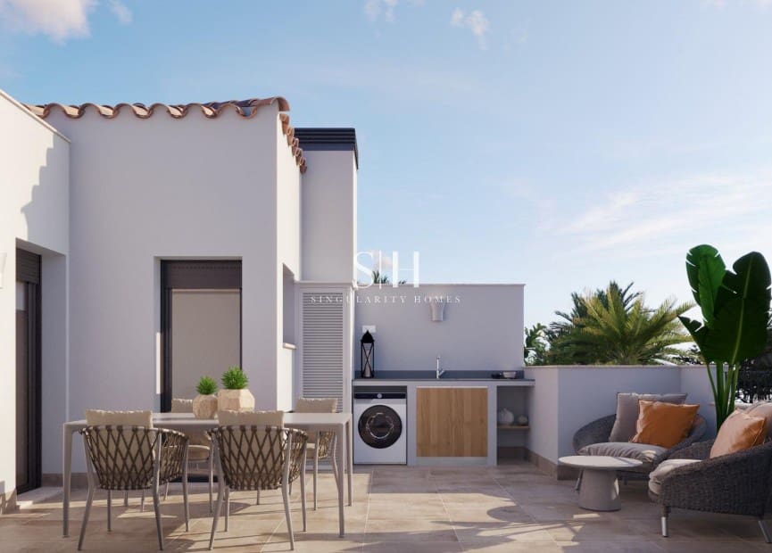3 bedroom Terraced Villa for sale in Torre-Pacheco with pool - € 219,900 (Ref: 9804033)