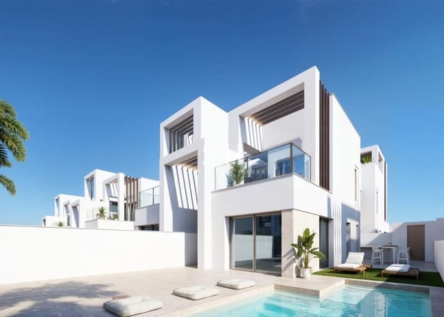 3 chambre Villa/Maison à vendre à Las Lomas de Rame - Bahía Bella, Los Alcázares avec piscine - 645 000 € (Ref: 9811072)