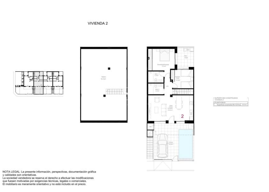 2 camera da letto Bungalow in vendita in San Pedro del Pinatar con piscina garage - 319.900 € (Rif: 9811074)
