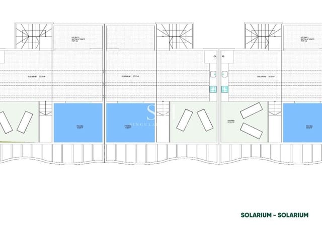 3 soverom Bungalow til salgs i Pilar de la Horadada ciudad, Pilar de la Horadada med svømmebasseng - € 369 900 (Ref: 9811075)
