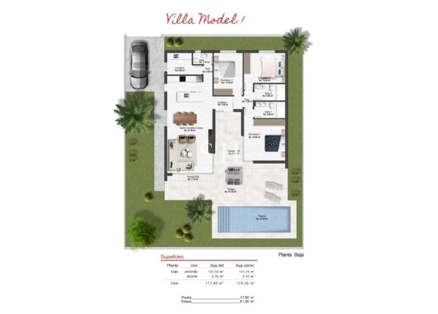 3 sypialnia Willa na sprzedaż w Banos y Mendigo z basenem - 496 400 € (Ref: 9811076)