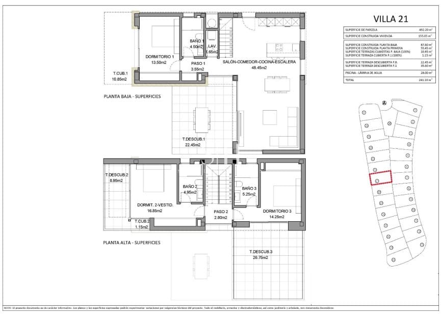 3 Zimmer Villa zu verkaufen in Finestrat mit Pool - 915.000 € (Ref: 9811077)