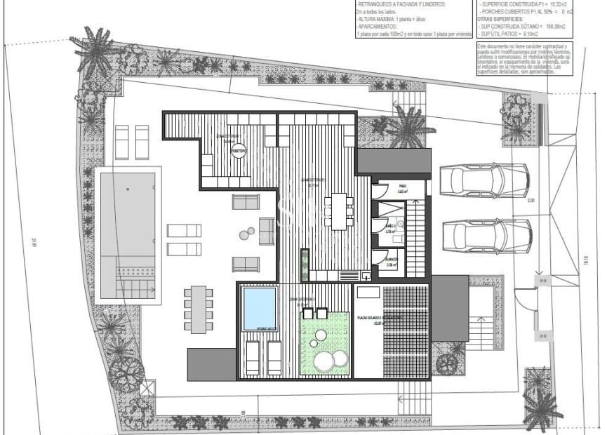 Chalet de 3 habitaciones en Torre-Pacheco en venta con piscina - 1.613.000 € (Ref: 9811085)