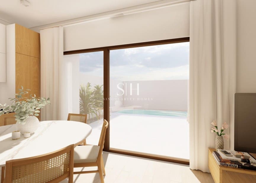 3 soveværelse Byhus til salg i San Javier med swimmingpool garage - € 329.900 (Ref: 9811100)