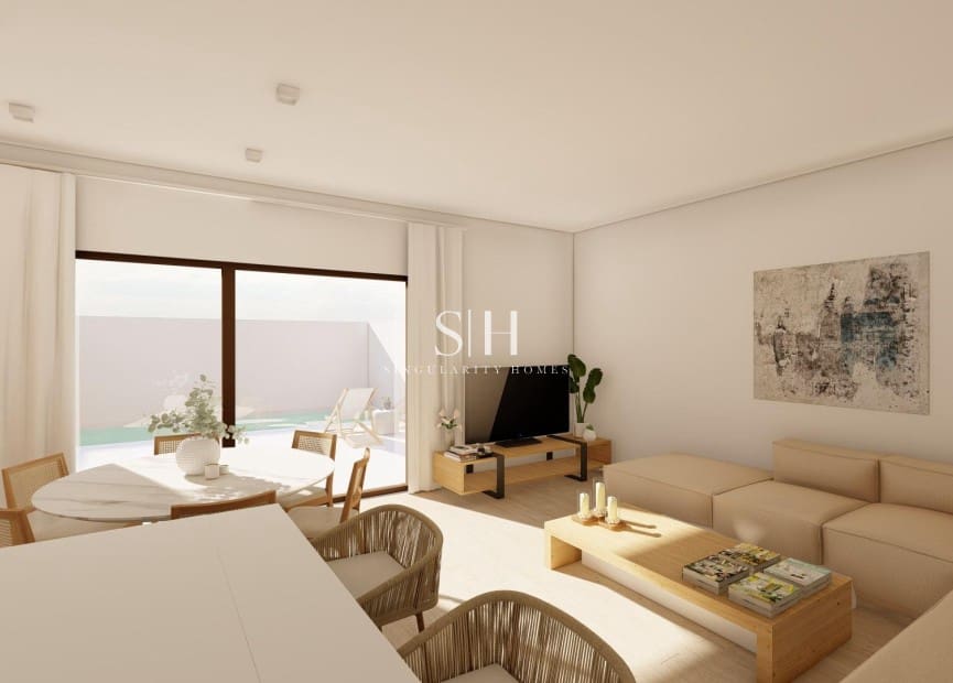 3 soveværelse Byhus til salg i San Javier med swimmingpool garage - € 329.900 (Ref: 9811100)
