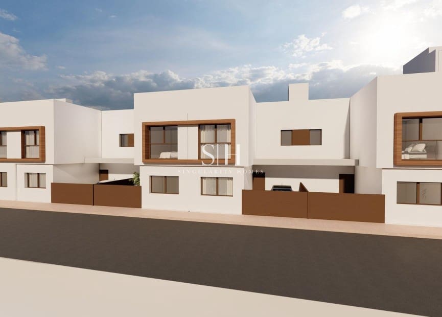 3 soveværelse Byhus til salg i San Javier med swimmingpool garage - € 329.900 (Ref: 9811100)