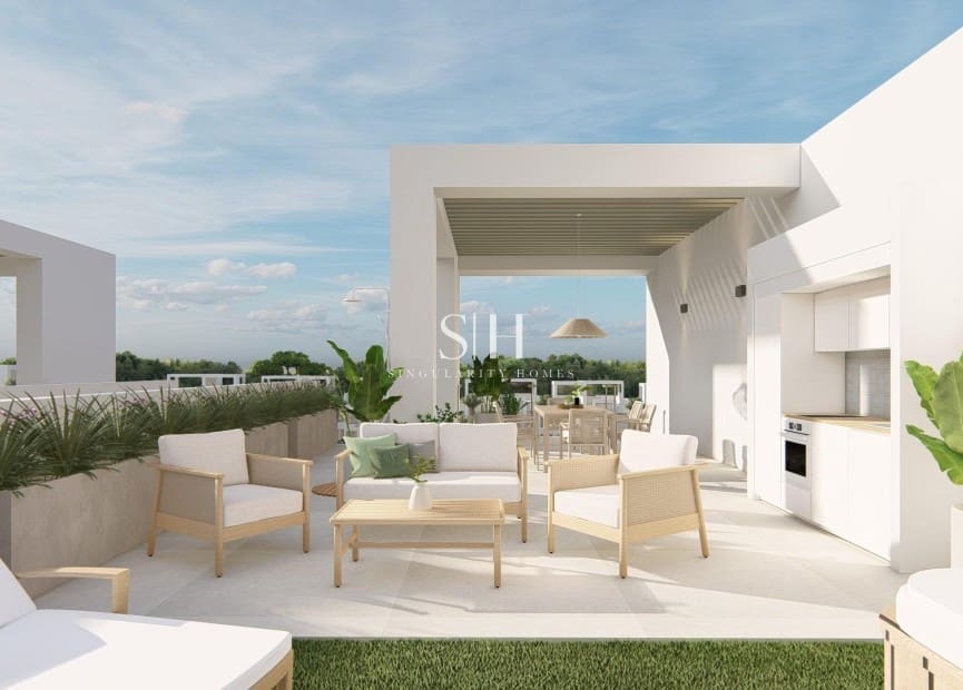 2 makuuhuone Huoneisto myytävänä paikassa Los Alcazares mukana uima-altaan - 394 000 € (Ref: 9811101)