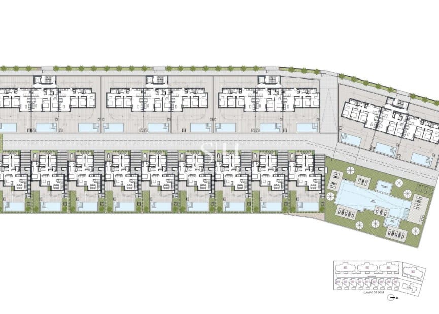 2 soverom Leilighet til salgs i Los Alcazares med svømmebasseng - € 318 000 (Ref: 9811104)
