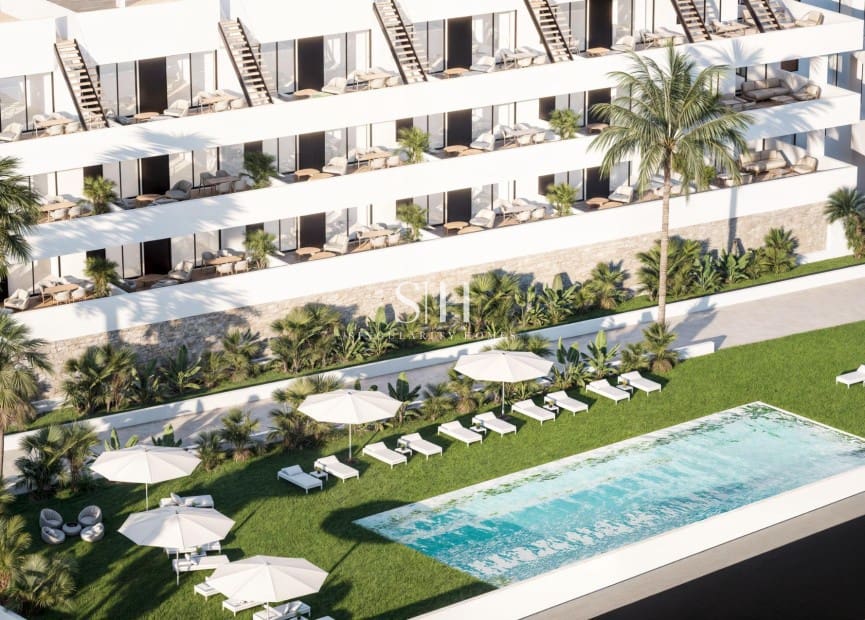 2 quarto Apartamento para venda em Finestrat com piscina - 322 900 € (Ref: 9811114)