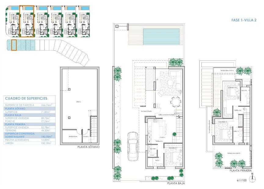 3 sypialnia Willa na sprzedaż w Torre-Pacheco z basenem - 659 900 € (Ref: 9821724)