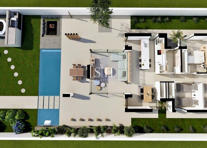 3 bedroom Villa for sale in San Fulgencio with pool - € 660,000 (Ref: 9821728)