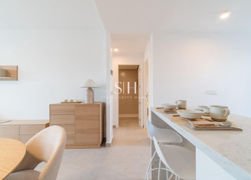 2 sypialnia Apartament na sprzedaż w Playa Flamenca z basenem garażem - 375 000 € (Ref: 9844438)