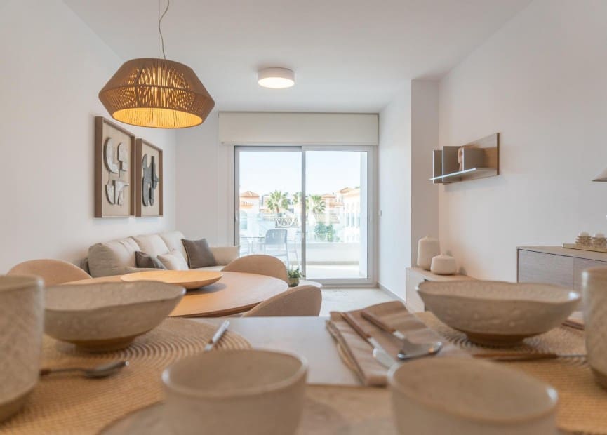 2 sypialnia Apartament na sprzedaż w Playa Flamenca z basenem garażem - 375 000 € (Ref: 9844438)