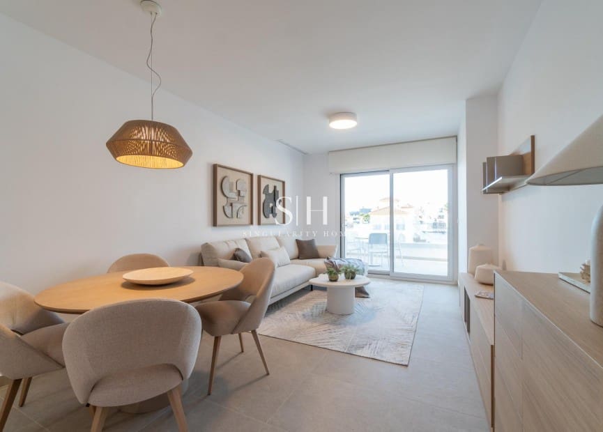 2 sypialnia Apartament na sprzedaż w Playa Flamenca z basenem garażem - 375 000 € (Ref: 9844438)