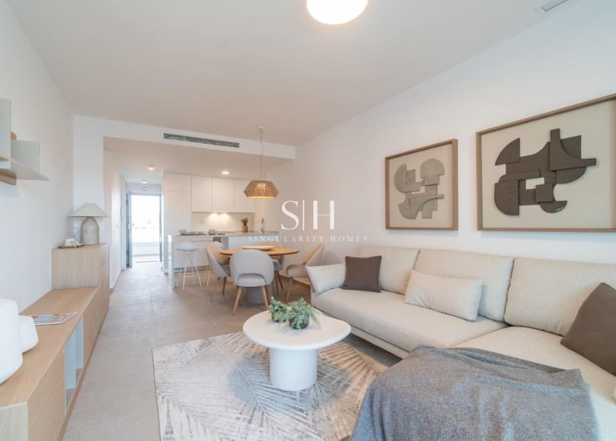2 sypialnia Apartament na sprzedaż w Playa Flamenca z basenem garażem - 375 000 € (Ref: 9844438)