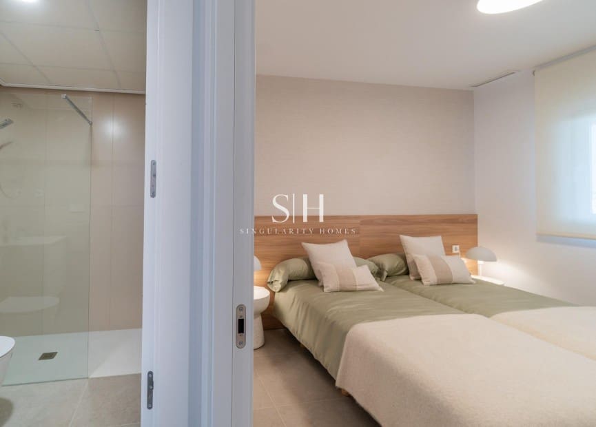 2 sypialnia Apartament na sprzedaż w Playa Flamenca z basenem garażem - 375 000 € (Ref: 9844438)