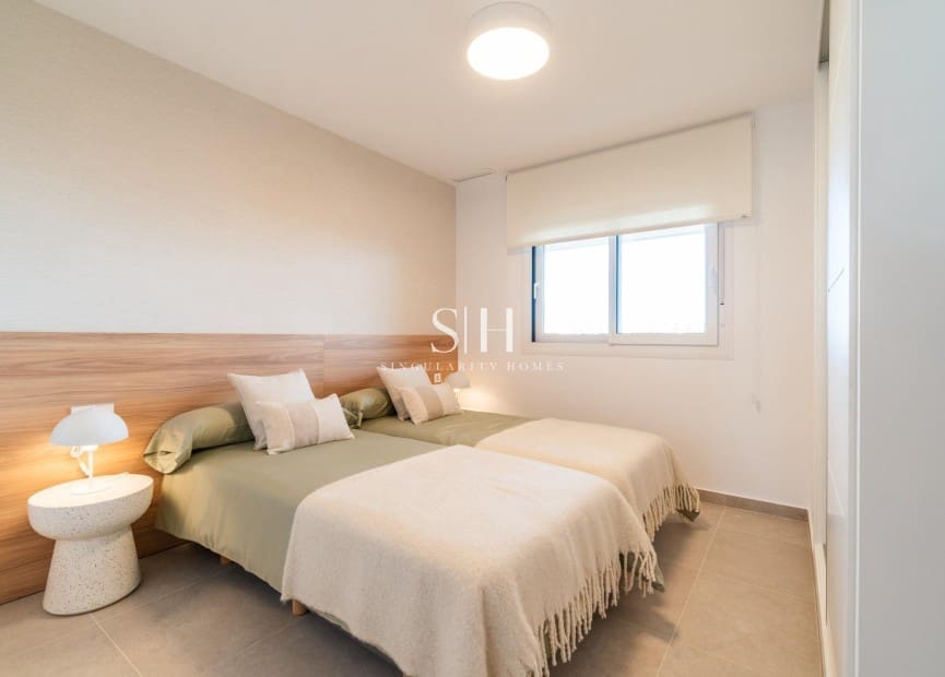 2 sypialnia Apartament na sprzedaż w Playa Flamenca z basenem garażem - 375 000 € (Ref: 9844438)