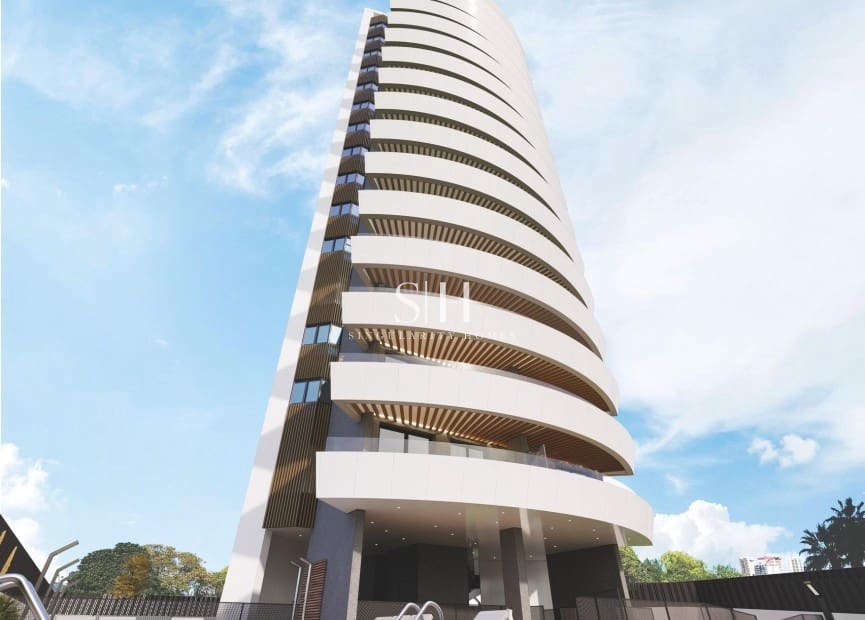 3 Zimmer Strandapartment zu verkaufen in Calpe / Calp mit Pool Garage - 676.000 € (Ref: 9854662)