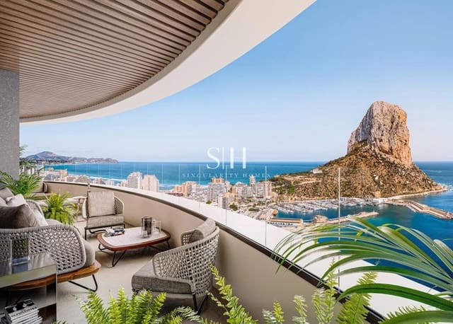 3 sypialnia Apartament przy plaży na sprzedaż w Playa Arenal - Bol, Calpe / Calp z basenem garażem - 676 000 € (Ref: 9854662)