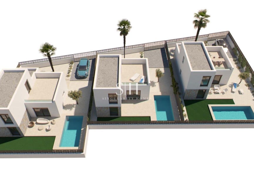 Chalet de 3 habitaciones en Algorfa en venta con piscina garaje - 489.000 € (Ref: 9883775)