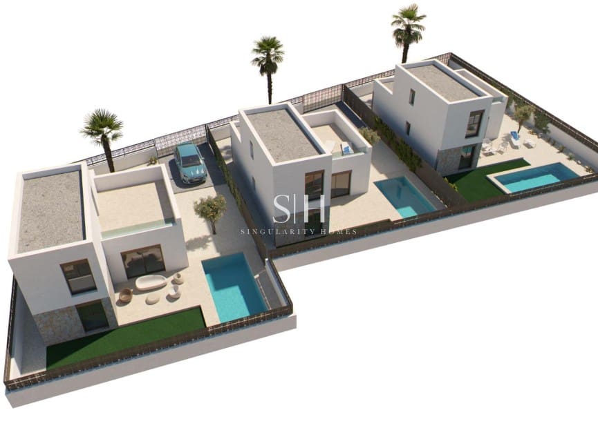 Chalet de 3 habitaciones en Algorfa en venta con piscina garaje - 489.000 € (Ref: 9883775)