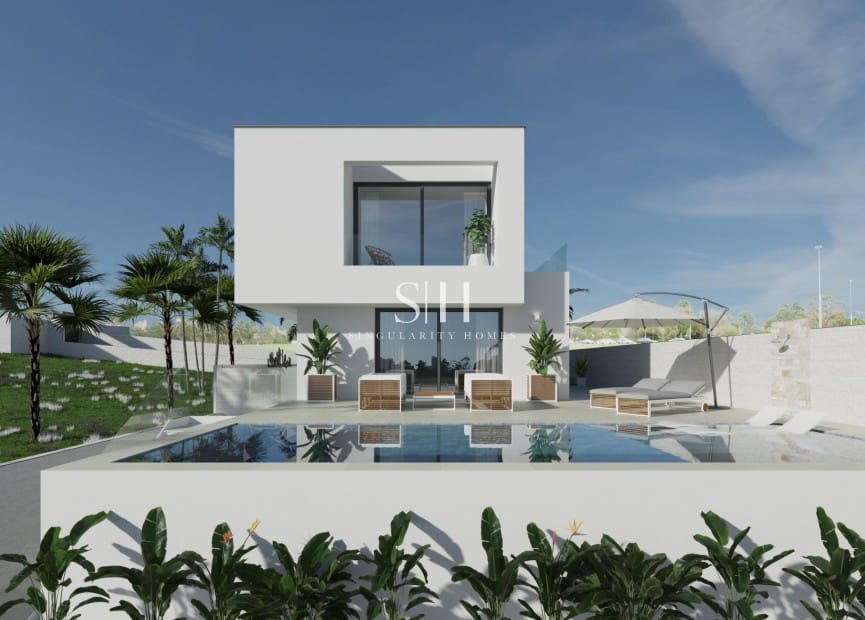 3 sypialnia Willa na sprzedaż w Ciudad Quesada z basenem garażem - 1 050 000 € (Ref: 9914895)