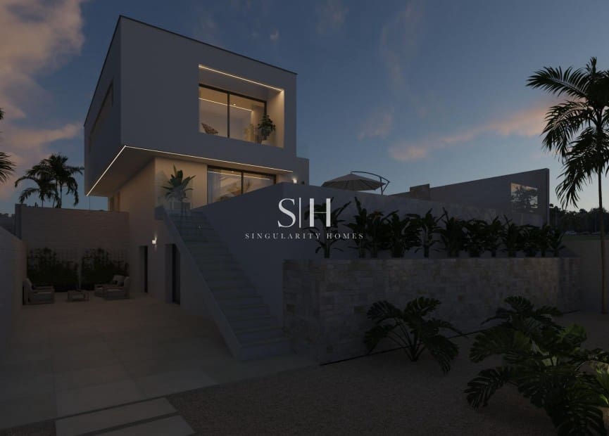 3 sypialnia Willa na sprzedaż w Ciudad Quesada z basenem garażem - 1 050 000 € (Ref: 9914895)