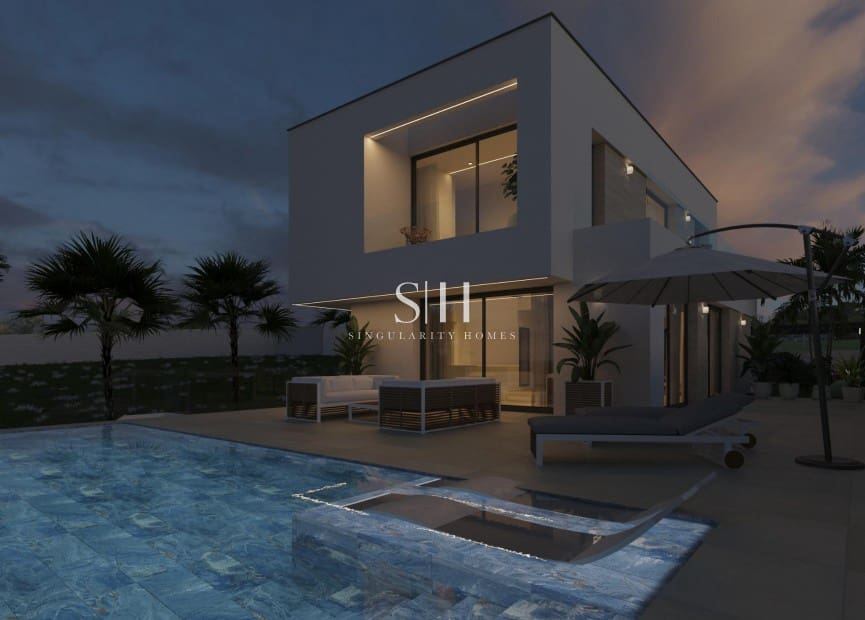3 sypialnia Willa na sprzedaż w Ciudad Quesada z basenem garażem - 1 050 000 € (Ref: 9914895)