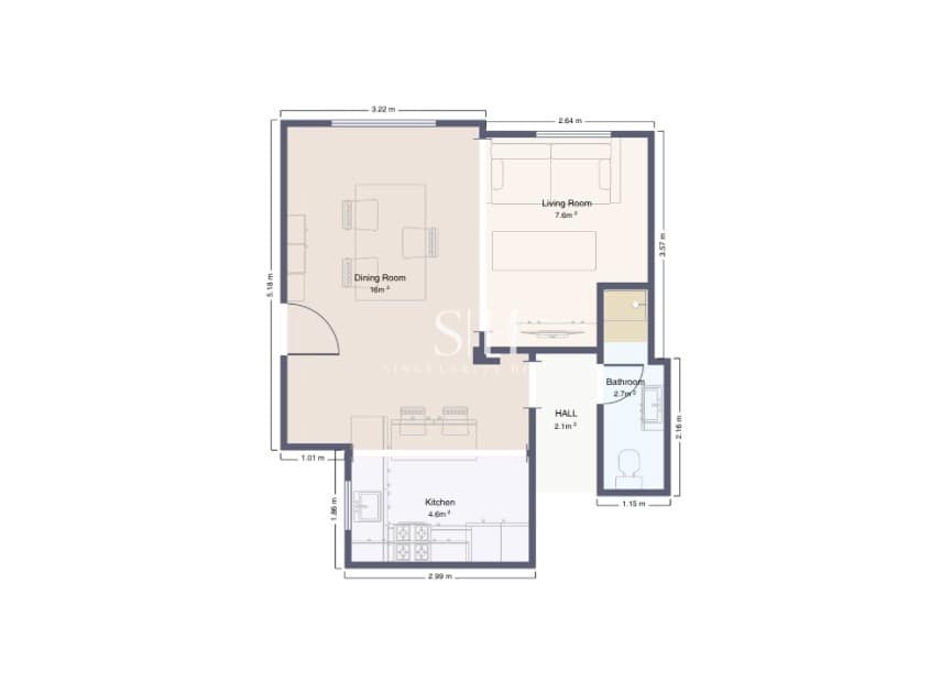 2 camera da letto Villa in vendita in Orihuela Costa - 239.000 € (Rif: 9919247)