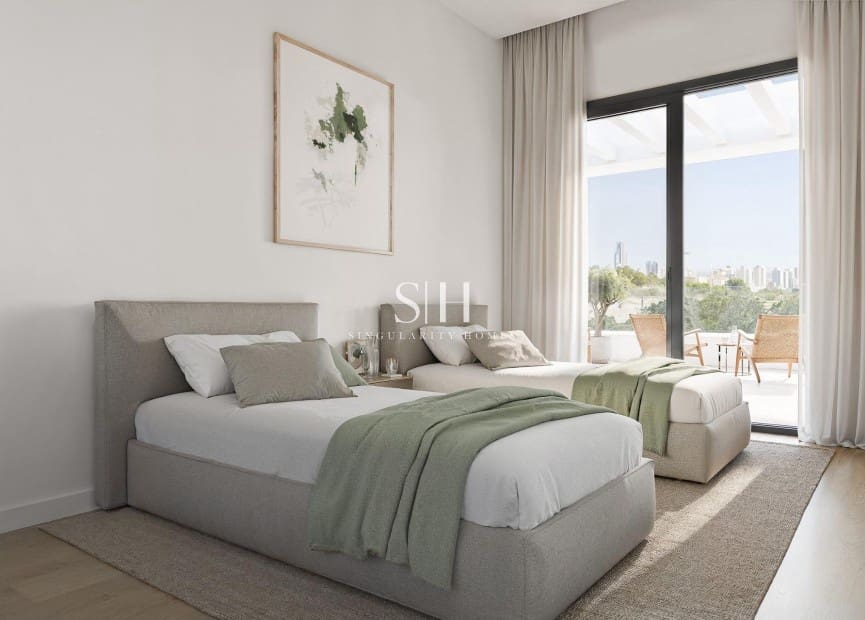 2 chambre Appartement à vendre à Finestrat avec piscine garage - 375 000 € (Ref: 9919254)