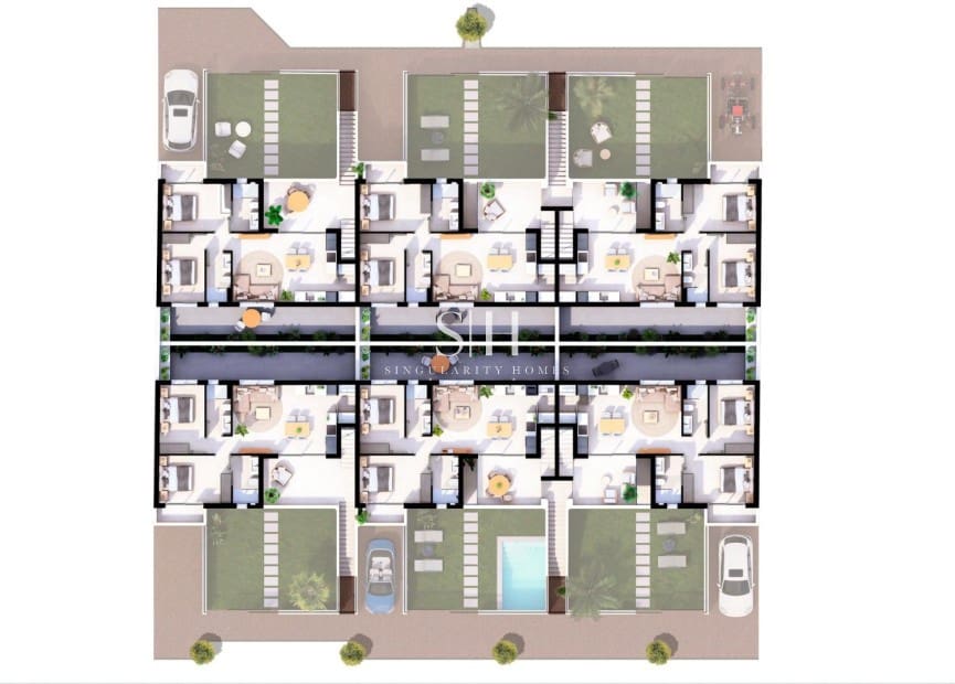 2 soveværelse Bungalow til salg i Lo Pagan med swimmingpool garage - € 324.900 (Ref: 9919930)