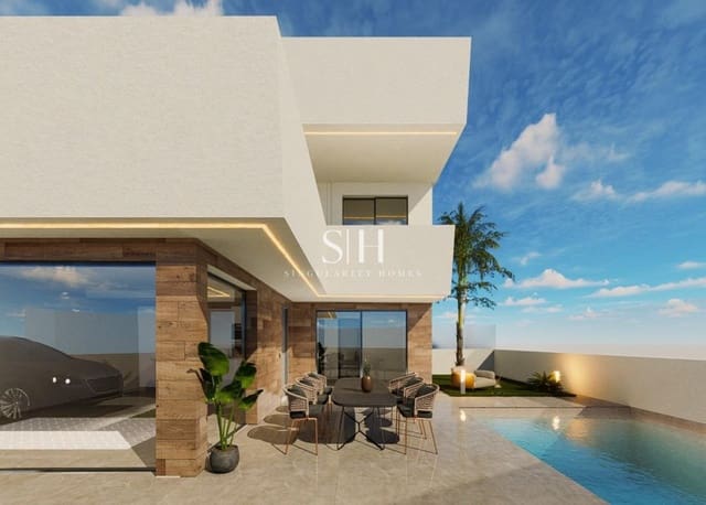 3 sypialnia Willa na sprzedaż w San Pedro del Pinatar ciudad, San Pedro del Pinatar z basenem garażem - 519 950 € (Ref: 9919932)