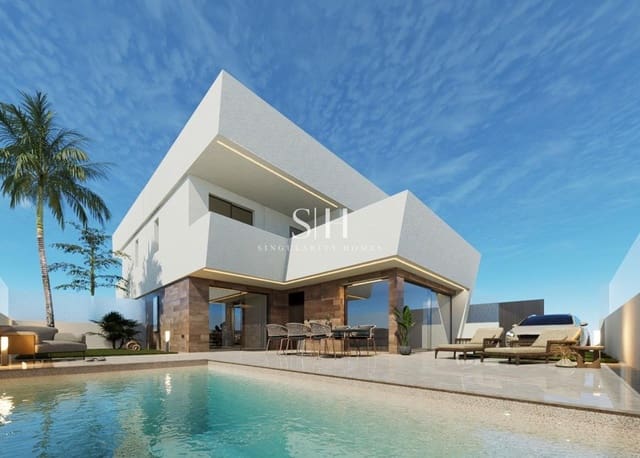 3 sypialnia Willa na sprzedaż w San Pedro del Pinatar ciudad, San Pedro del Pinatar z basenem garażem - 519 950 € (Ref: 9919932)