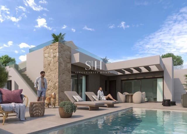 Chalet de 3 habitaciones en Atalaya Park, Benijófar en venta con piscina - 550.000 € (Ref: 9919951)