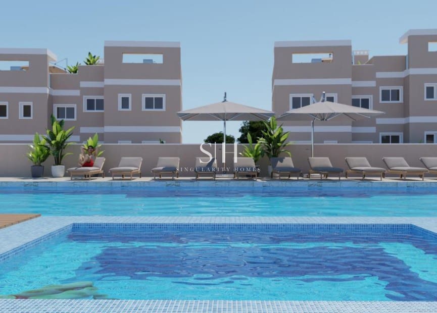 3 sovrum Bungalow till salu i Pilar de la Horadada med pool garage - 284 900 € (Ref: 9919960)