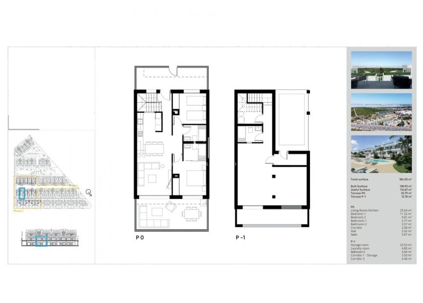 2 soverom Bungalow til salgs i Torrevieja med svømmebasseng garasje - € 330 000 (Ref: 9919965)