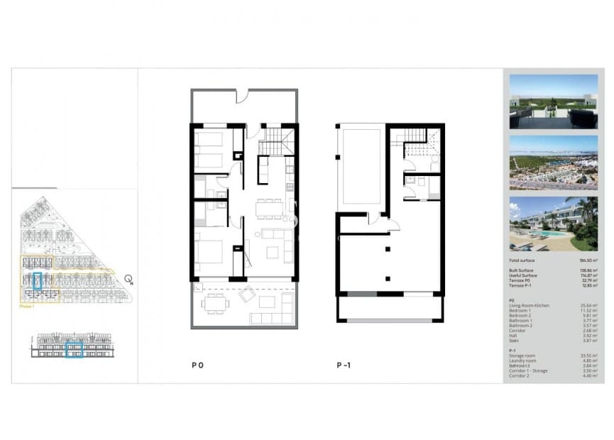 2 soverom Bungalow til salgs i Torrevieja med svømmebasseng garasje - € 330 000 (Ref: 9919965)
