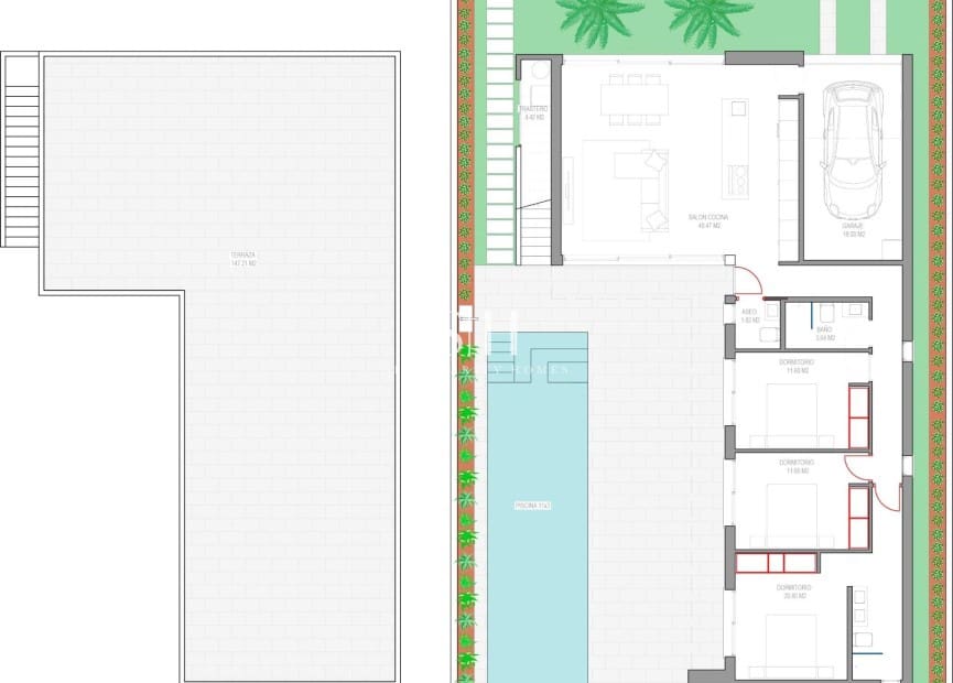 3 camera da letto Villa in vendita in Los Alcazares con piscina garage - 719.900 € (Rif: 9919973)