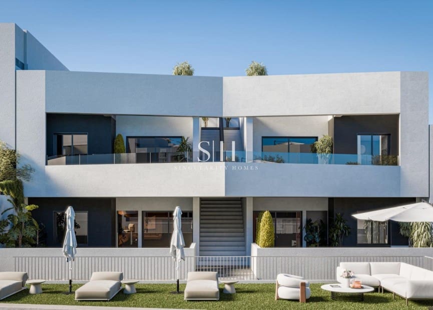 2 soveværelse Bungalow til salg i San Miguel de Salinas med swimmingpool - € 224.900 (Ref: 9919976)