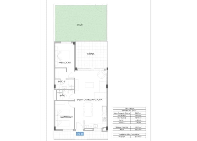 2 sypialnia Apartament na sprzedaż w La Cala de Villajoyosa, La Villajoyosa / Vila Joiosa z basenem garażem - 375 000 € (Ref: 9919980)