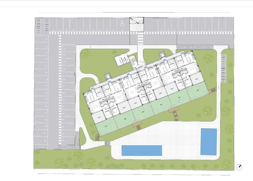 2 sypialnia Apartament na sprzedaż w La Villajoyosa / Vila Joiosa z basenem garażem - 375 000 € (Ref: 9919980)