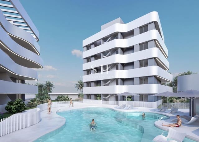 2 quarto Apartamento para venda em El Raso, Guardamar del Segura com piscina - 299 000 € (Ref: 9919982)