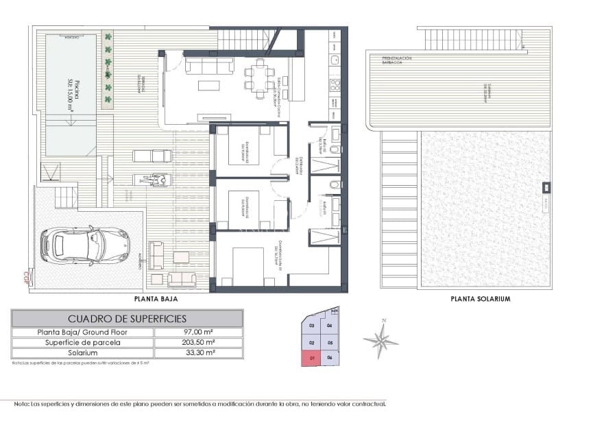 3 slaapkamer Rijtjeshuis te koop in Dolores met zwembad garage - € 459.900 (Ref: 9919985)
