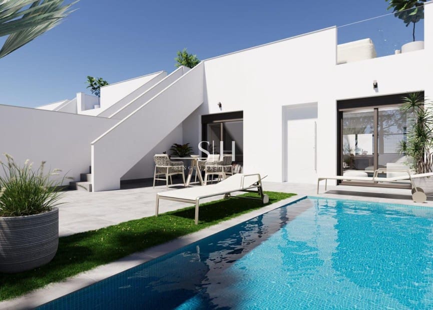 2 bedroom Semi-detached Villa for sale in Roldan with pool garage - € 286,900 (Ref: 9919998)
